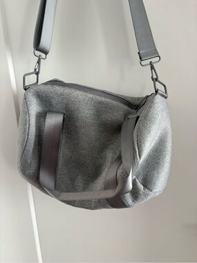 Zella Gray Travel Shoulder Duffel Bag